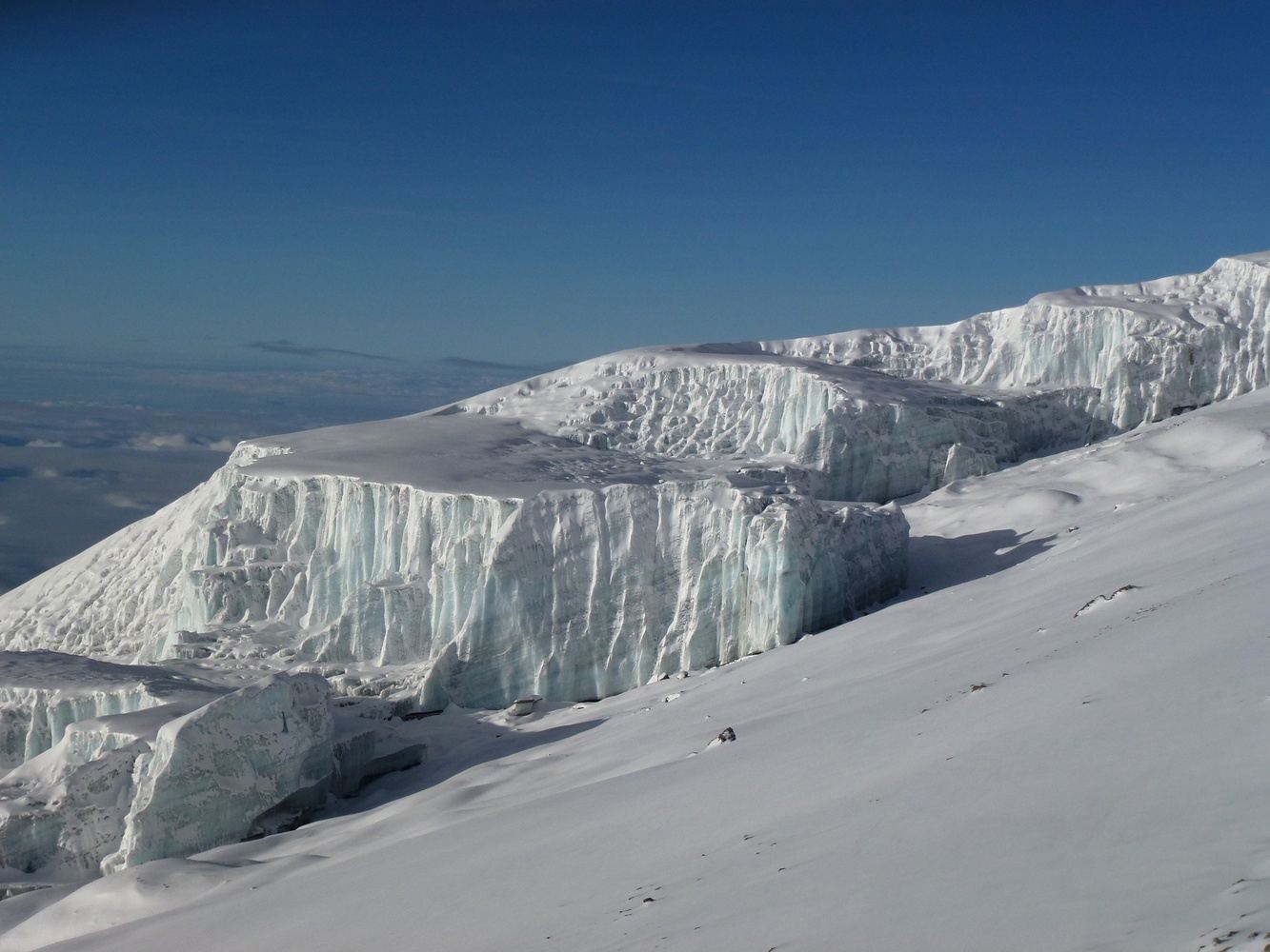 Wintry Mountain Landscape