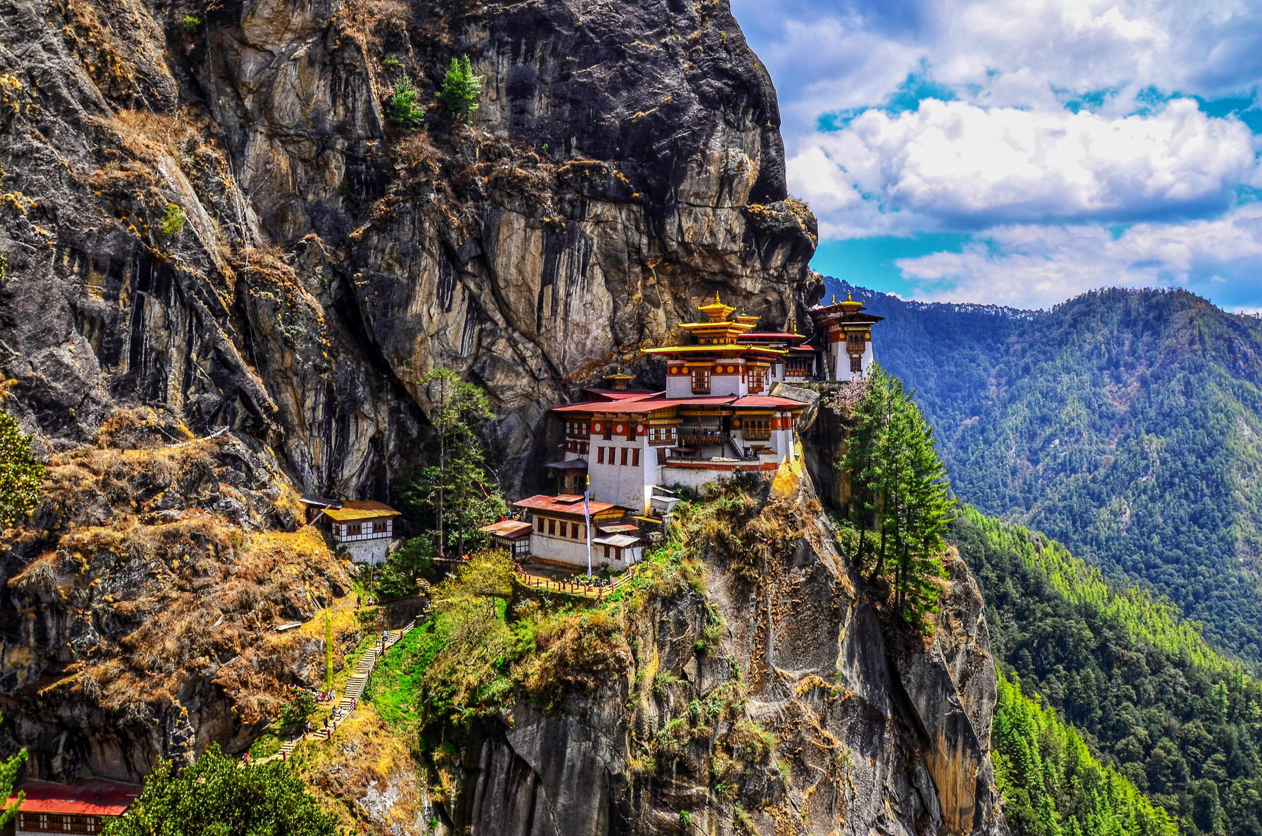 Taktsang,Lhakhang,(the,Tigers,Nest,Temple),Is,Bhutans,Most,Iconic