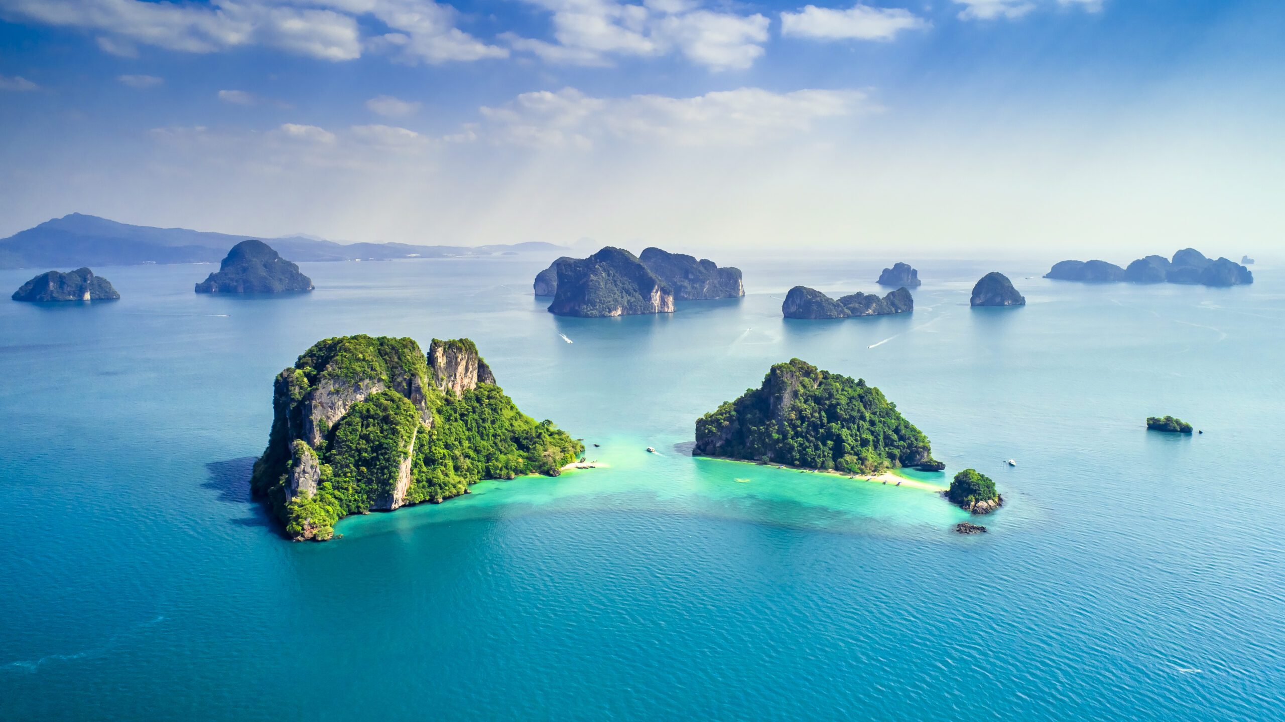 Surrounding,Islands,Of,Koh,Yao,Noi,,Phuket,,Thailand,Green,Lush