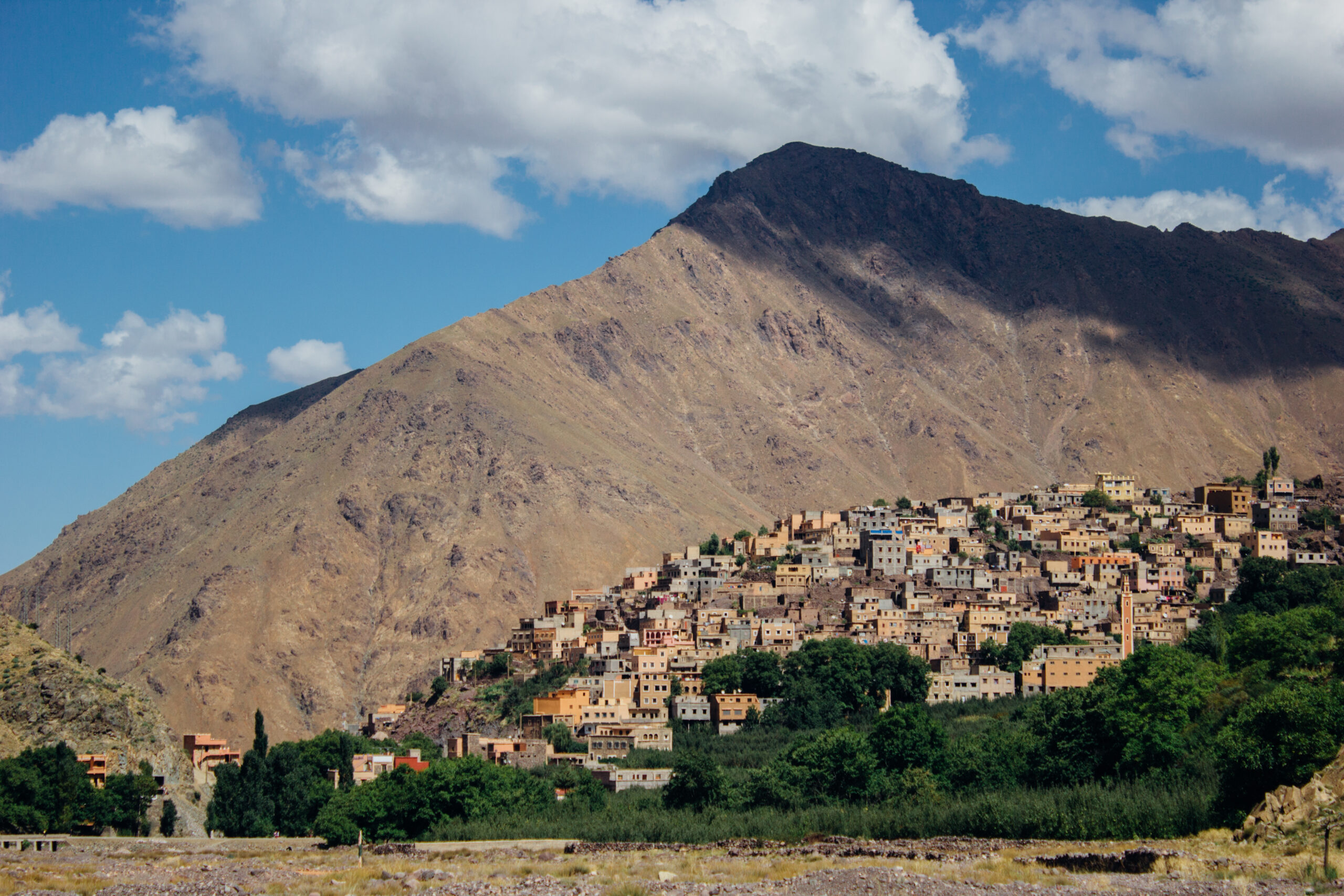 The,Berber,Village,Of,Asni,,Near,Mount,Toubkal,,High,Atlas,