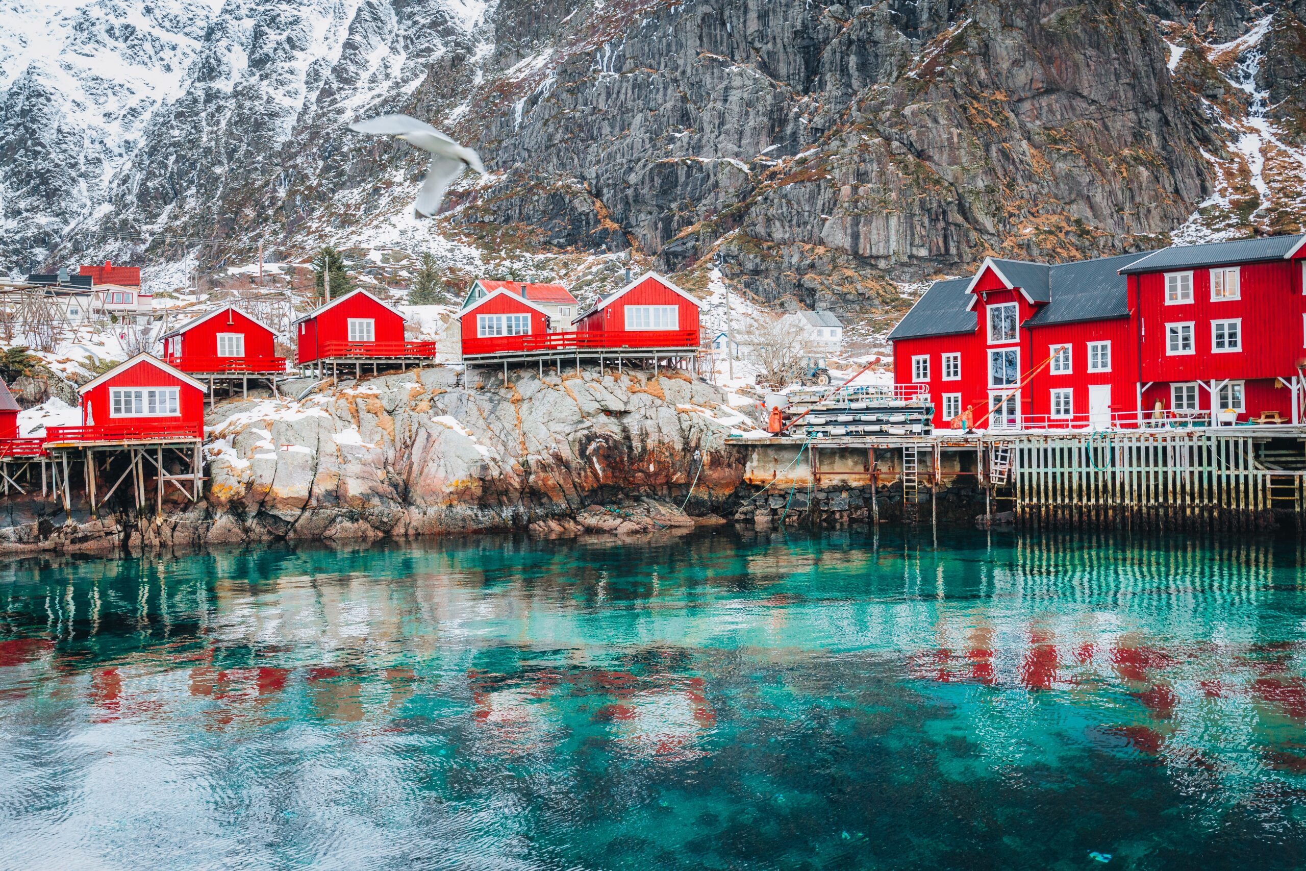 Village,Called,A,In,Lofoten,Islands,,Norway.