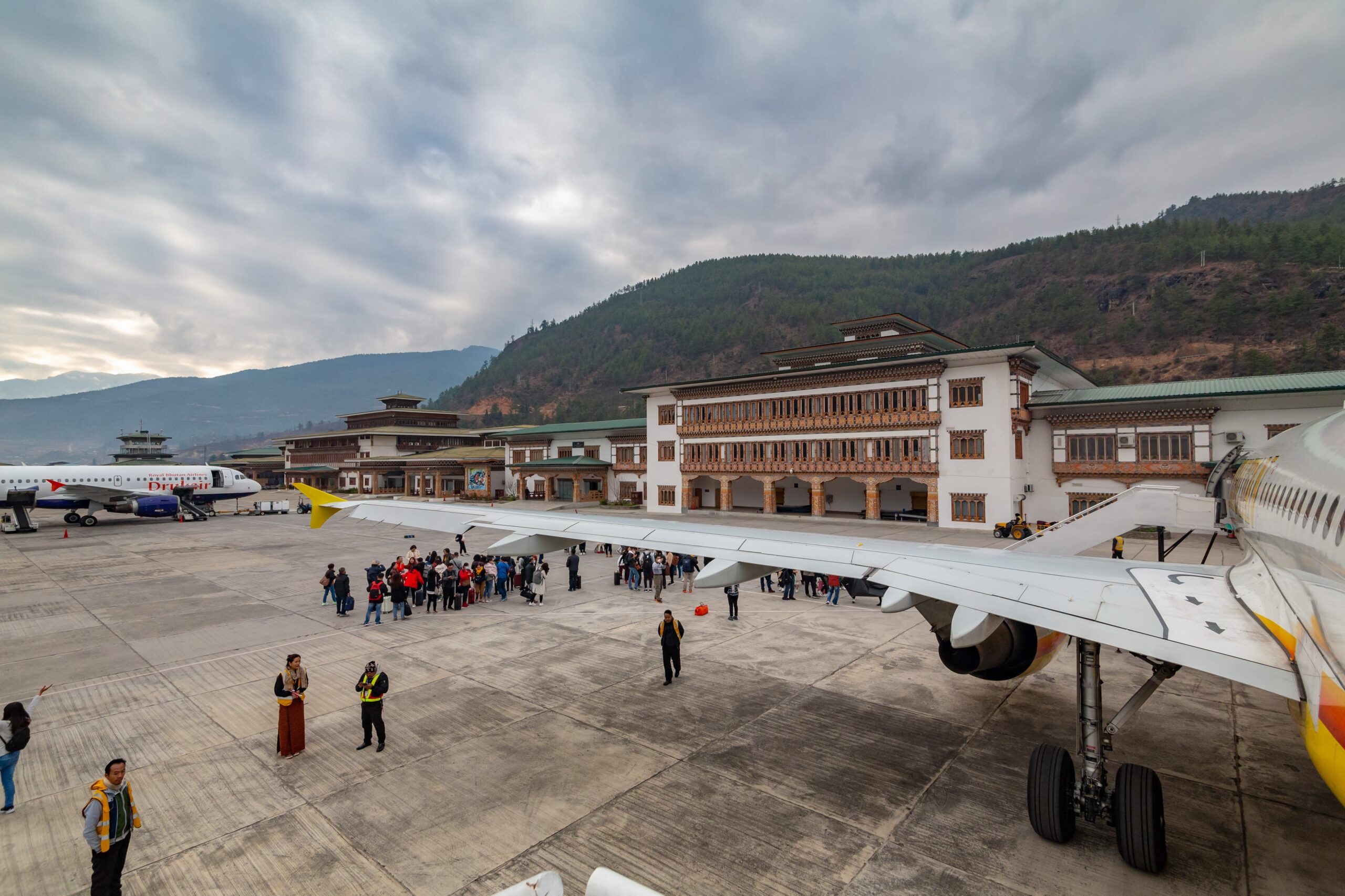 Paro,,Bhutan,,16,December,2022,:,Bhutan,International,Airport,View