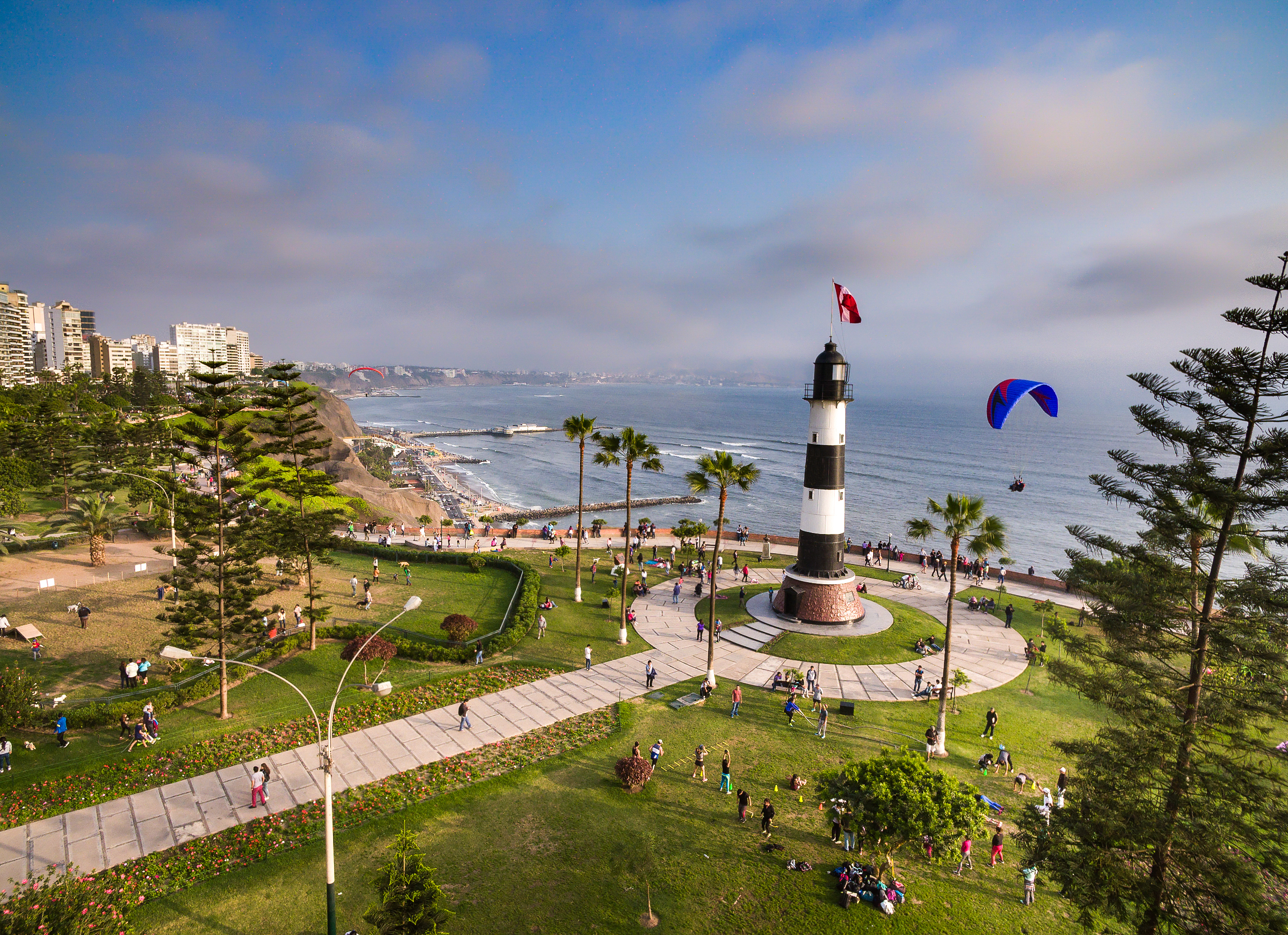 Panoramic,Aerial,View,Of,Miraflores,Fare